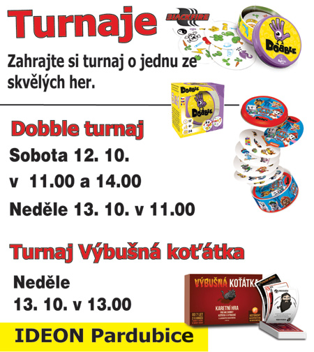 Program turnaj v deskovch hrch